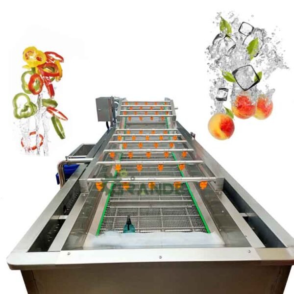 Vegetable Fruit Bubble Washing Machine