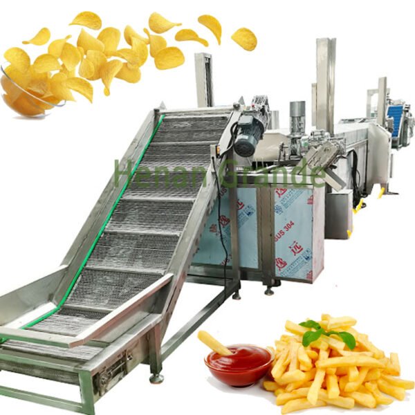 French Fries Potato Chips Machine