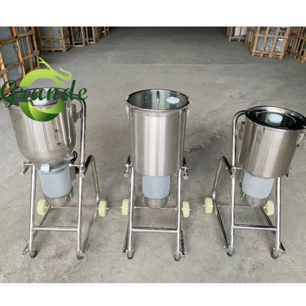 This machine is suitable for small scale production, for home use, shop, small industrial processing plant, it can chop various fruit, vegetable, meat, etc into paste. The size of final products is decided by chopping time.
