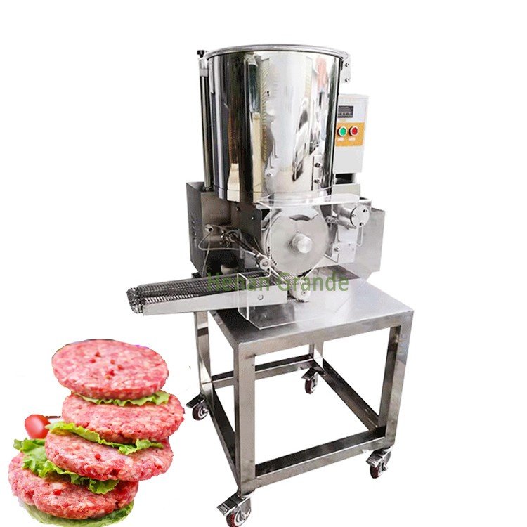 Automatic Beef Burger Meat Patty Forming Machine – Grande Machinery– A ...